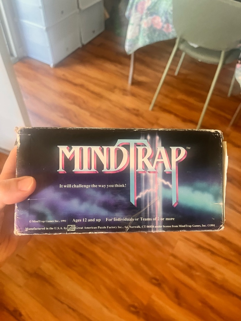 1991 MindTrap Board Game